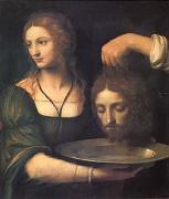 Bernadino Luini Salome Receiving the Head of John the Baptist (mk05) oil painting artist